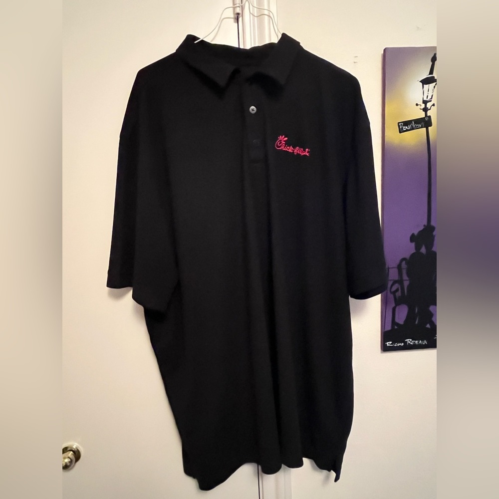 Men’s Black Polo - XXL